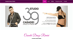 Desktop Screenshot of casadeidanzerimini.it